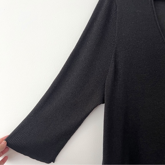 Lane Bryant Sweater Oversized Black and a bit of sparkle 22/24W - Picture 2 of 5